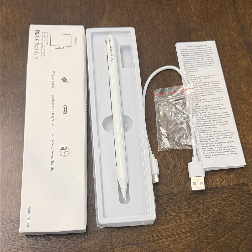 Stylus Pen for Tablets - White